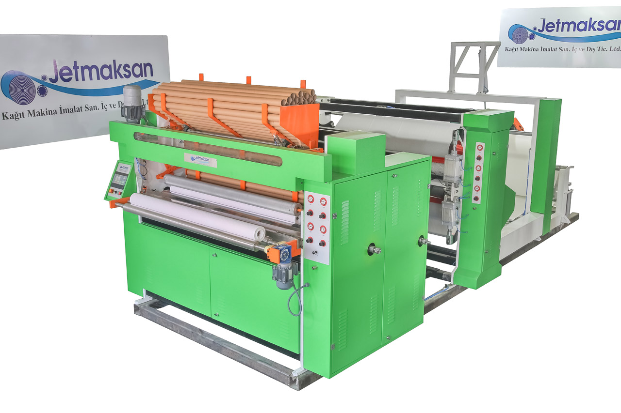 JUMBO Automatic Toilet Paper and Embossing Rewinding Machine